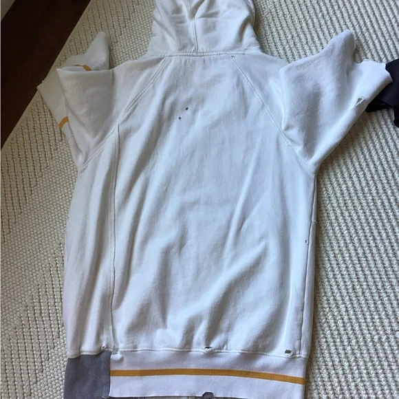 Free People, distressed sweatshirt, size small - Picture 2 of 2